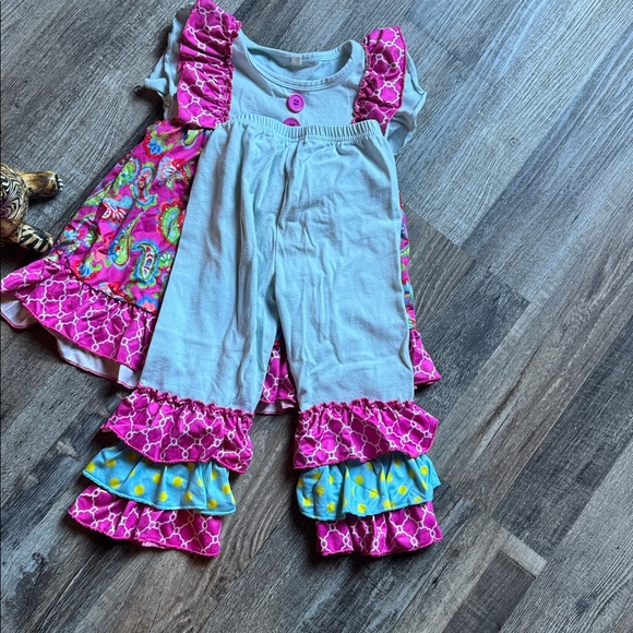 Pink and White Kids Bottoms - Picture 3 of 3